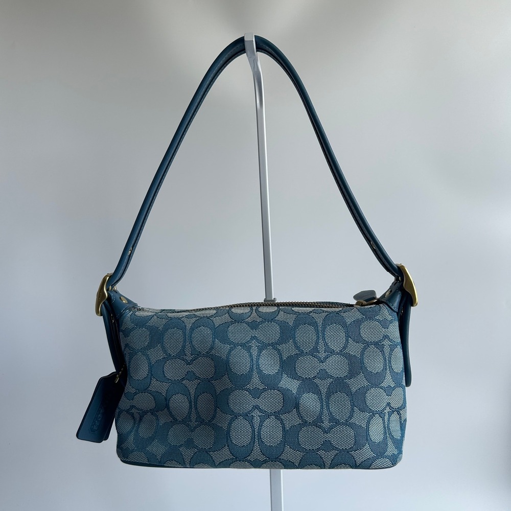 Coach Demi 2003 Re-Edition Shoulder Bag in Blue